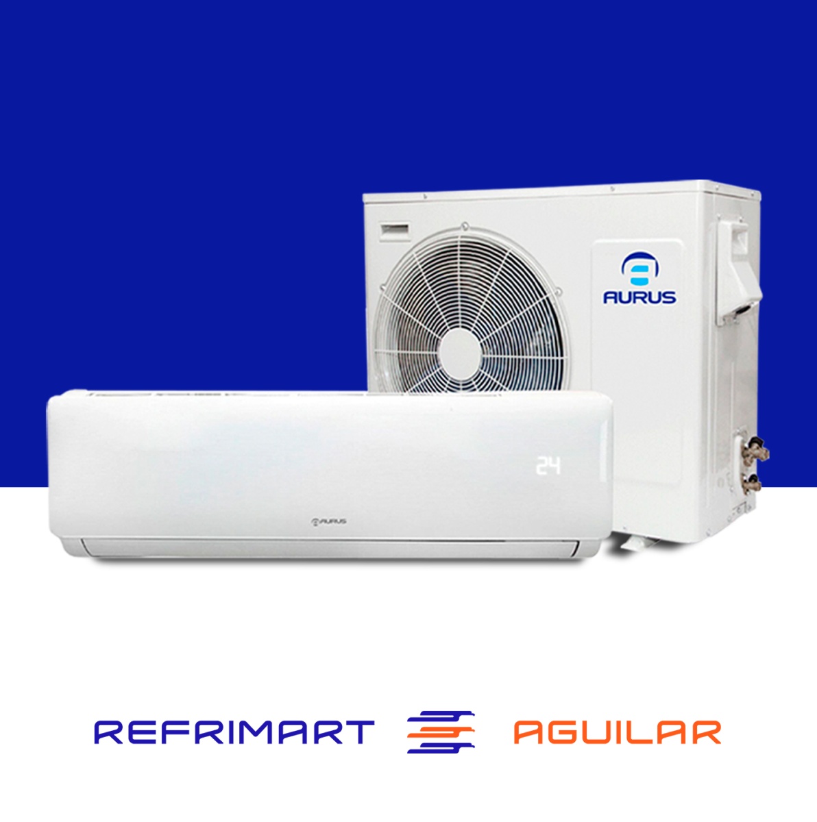 MINISPLITS - ALTA EFICIENCIA AURUS de 18,000 btus-220v